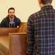 Image for article titled Report: Uttering Phrase ‘Easy Does It’ Prevents 78% Of Drywall Damage While Moving Furniture